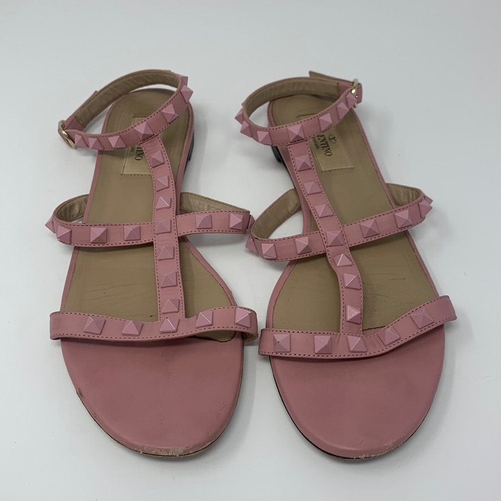 Valentino pick rockstud flat sandals